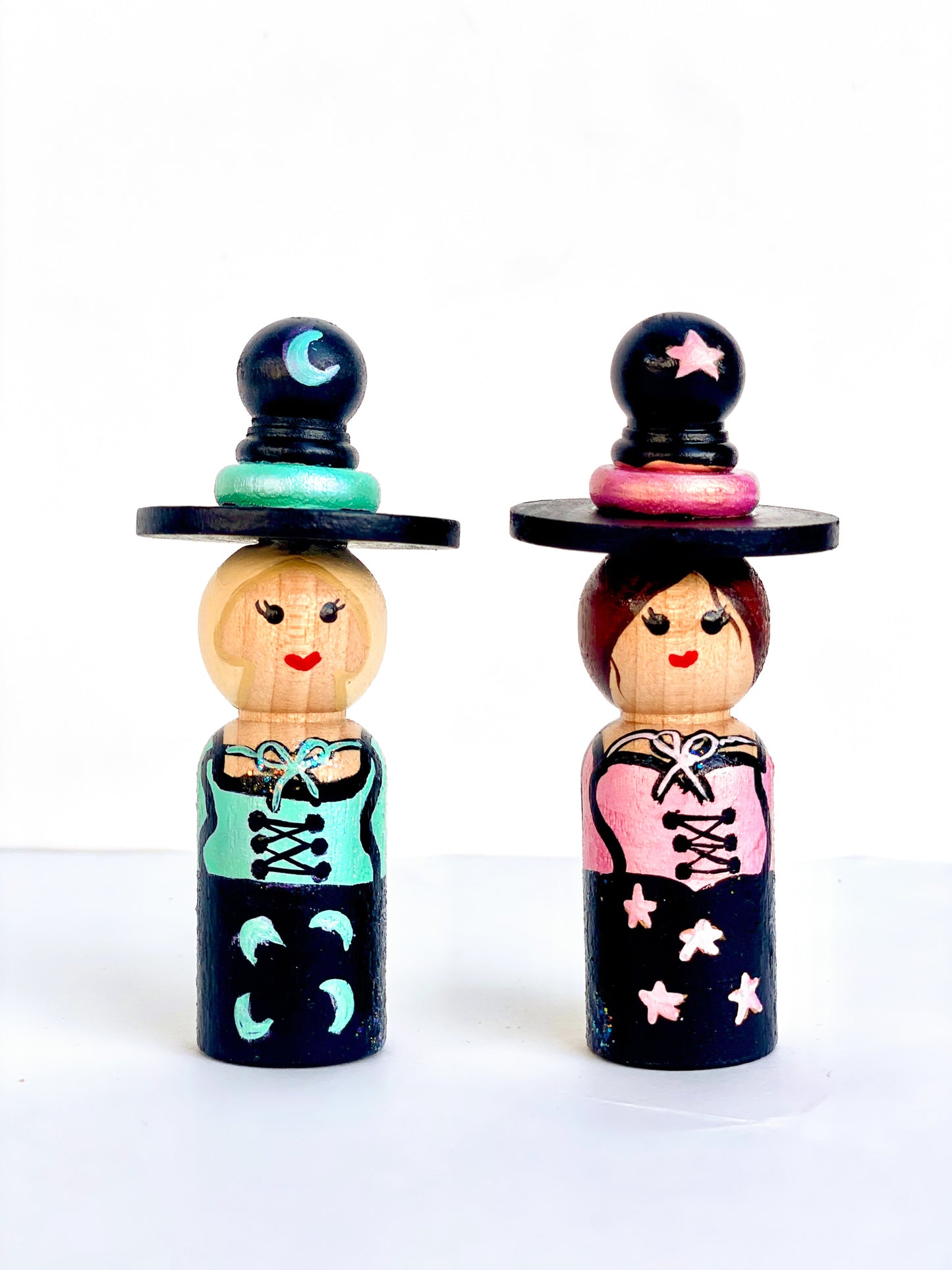 Witch Peg Dolls