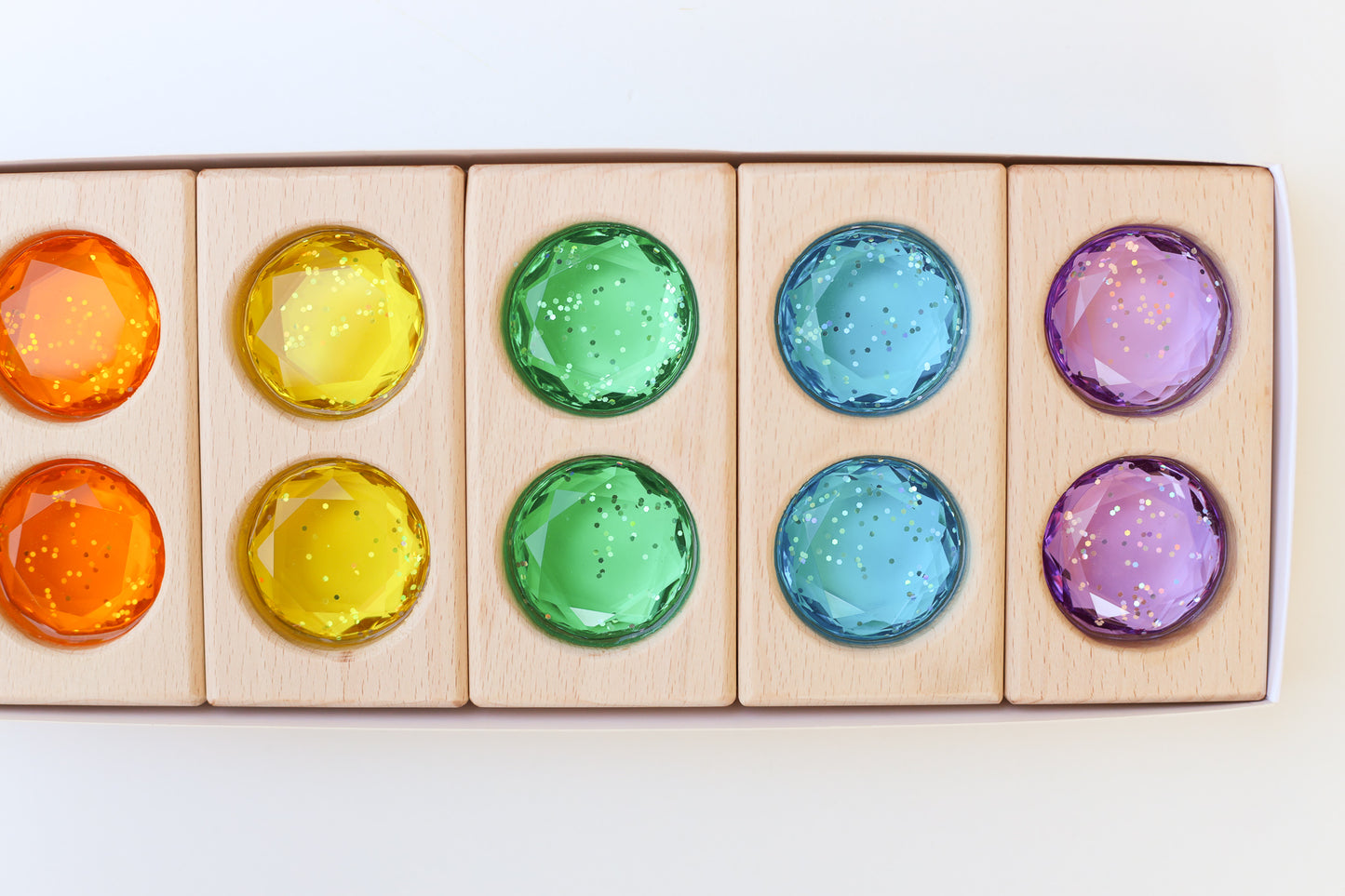 Glitter Double Gem Blocks