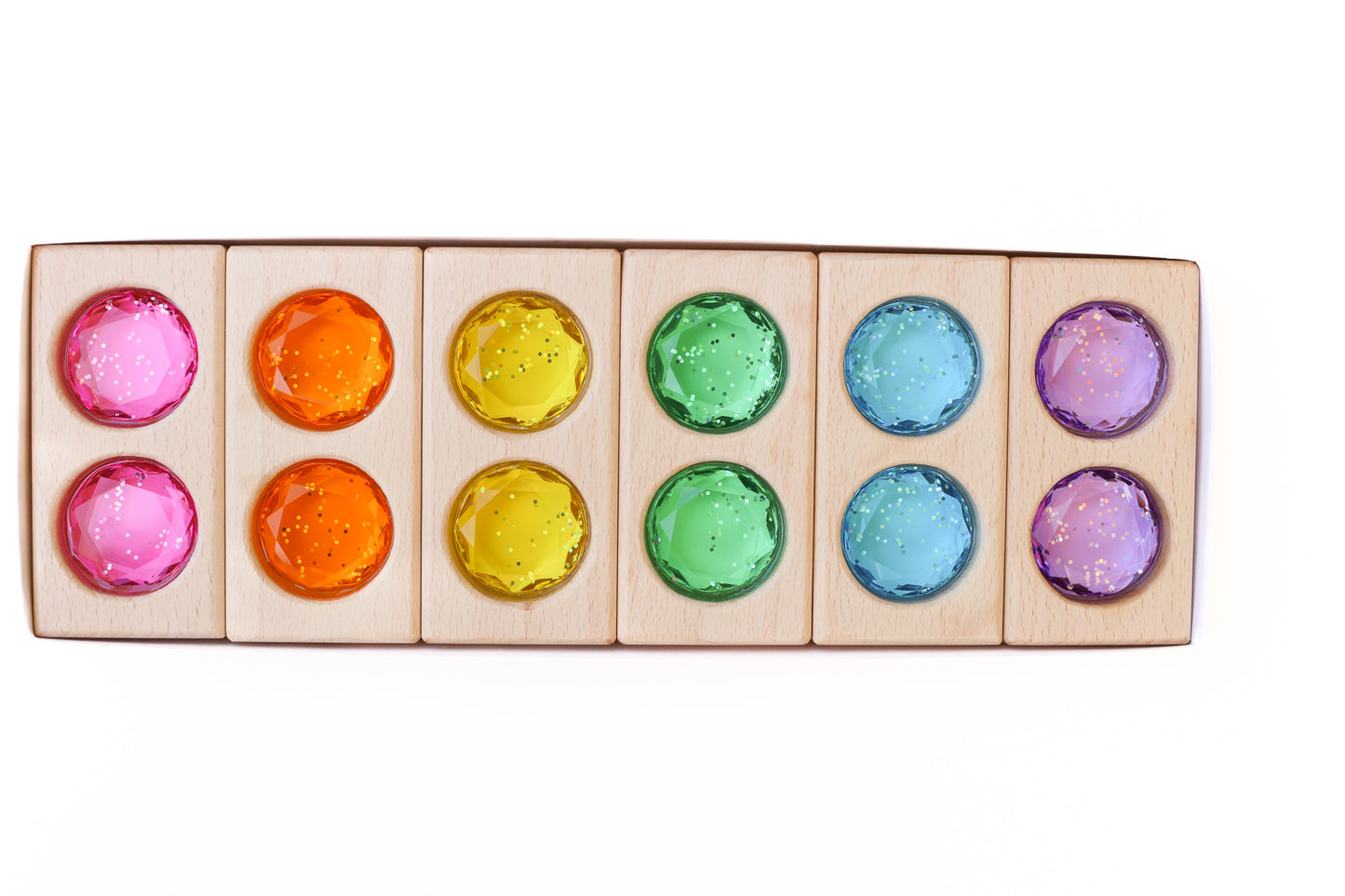 Glitter Double Gem Blocks