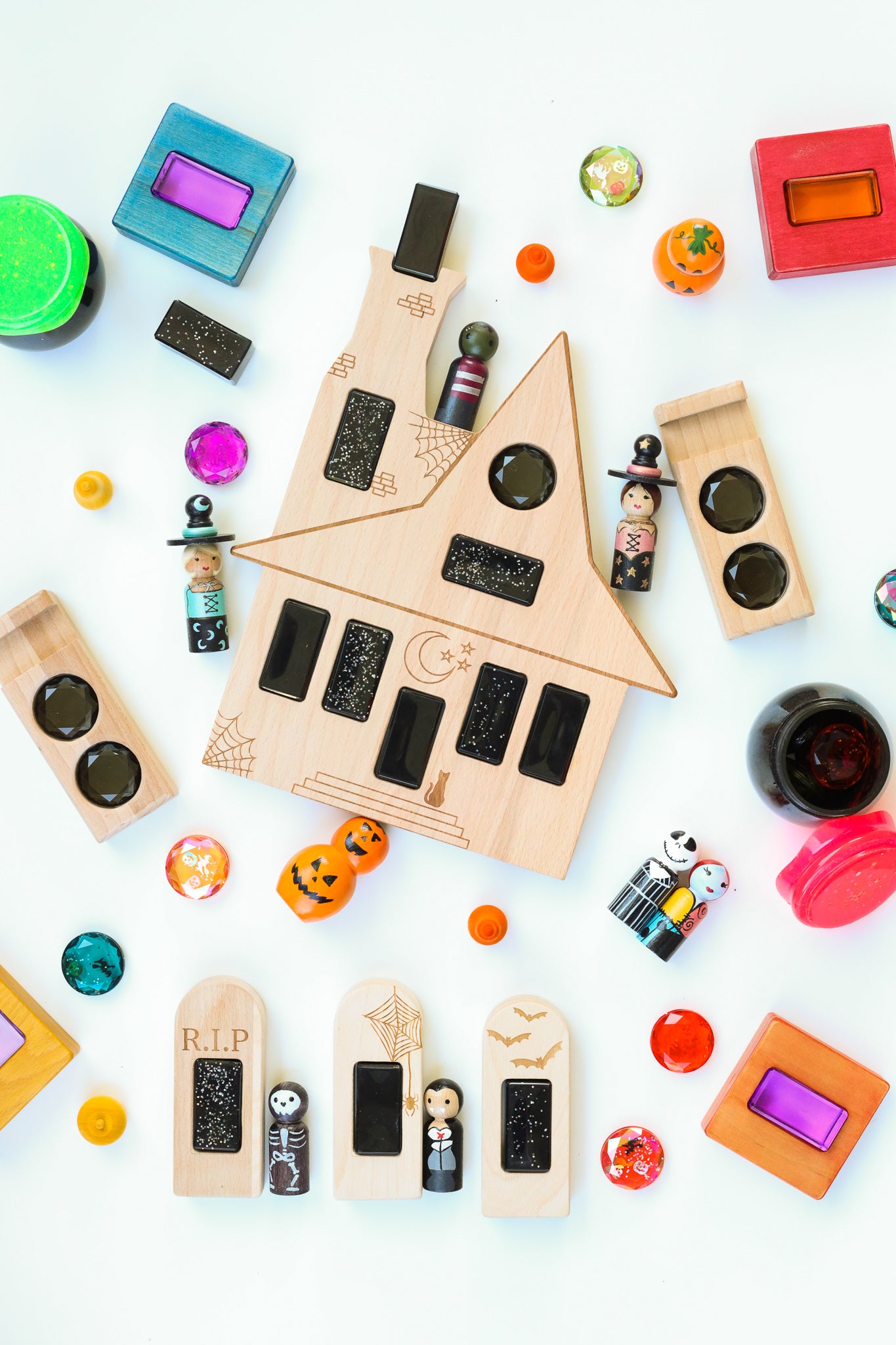 Witch Peg Dolls