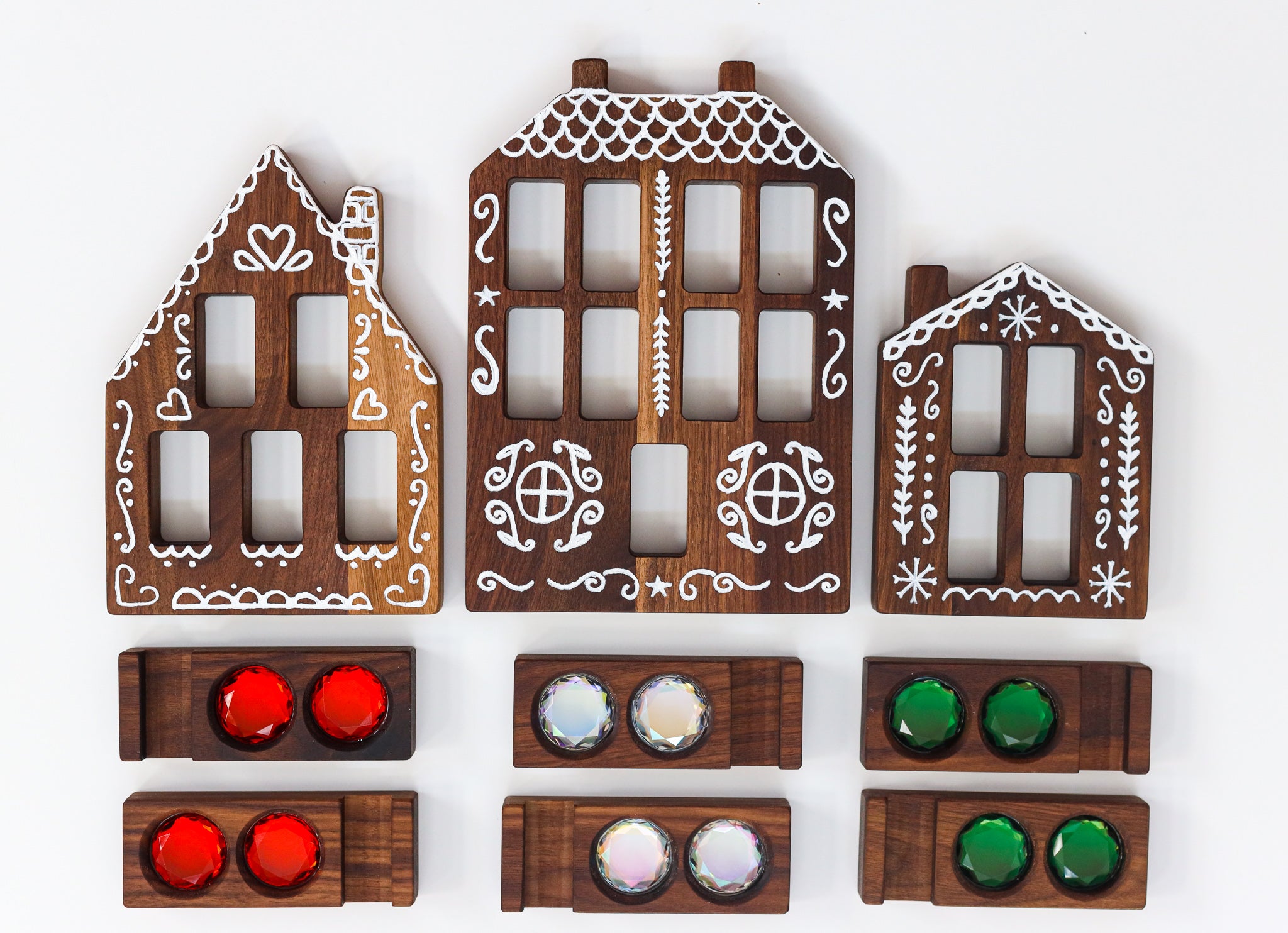 PRE-ORDER Gingerbread 3 House Bundle **Will Ship in 4-6 weeks