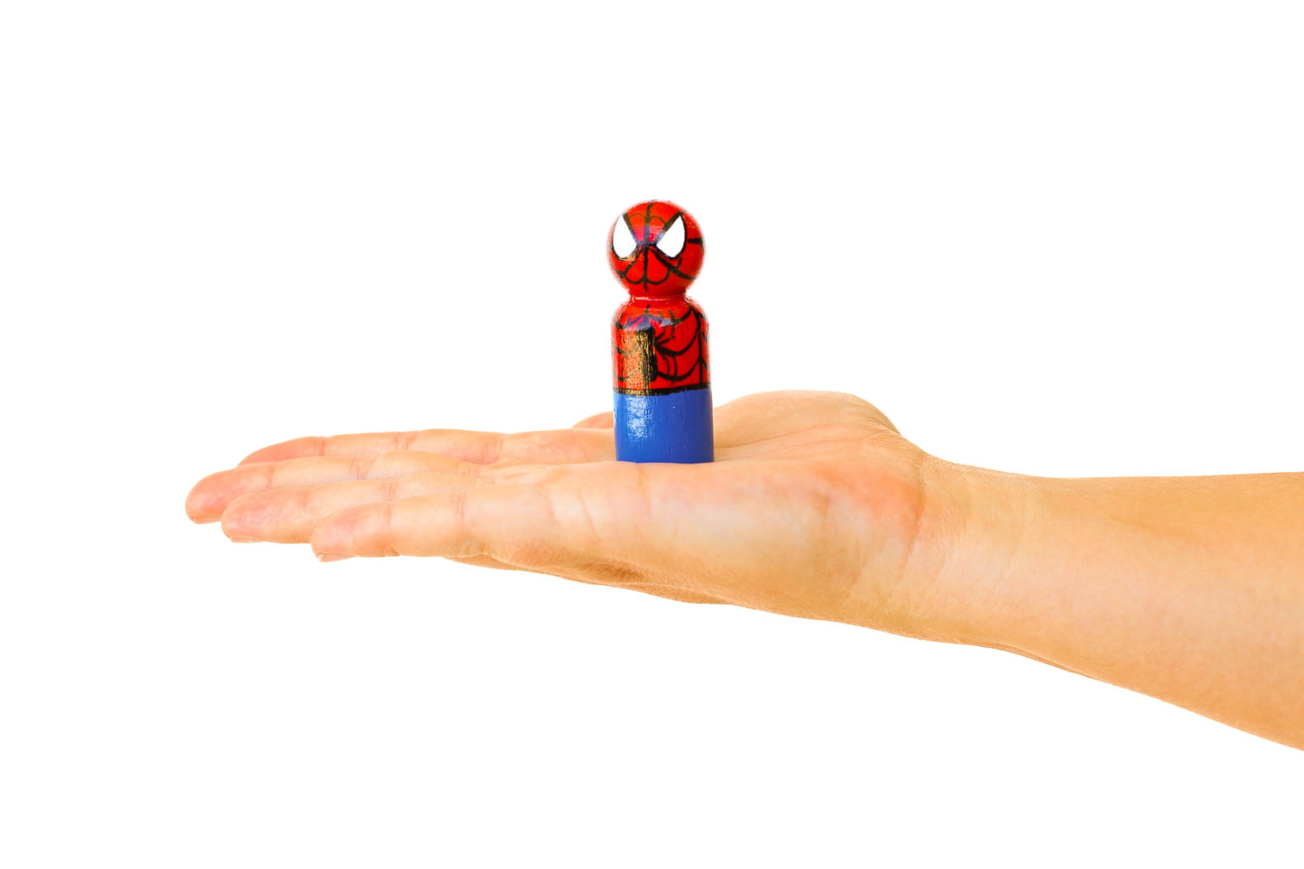 Spider Superhero Peg Doll