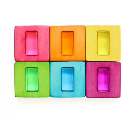 Color Matching Squares Neon