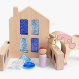 Frosted Blues Rainbow Blocks