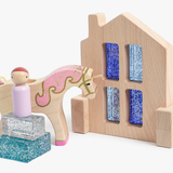 Frosted Blues Rainbow Blocks