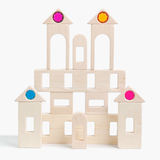 Magic Timber Block Set - Natural Wood