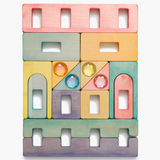 Magic Timber Block Set - Pastel