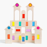 Magic Timber Block Set - Natural Wood