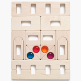 Magic Timber Block Set - Natural Wood
