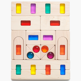 Magic Timber Block Set - Natural Wood