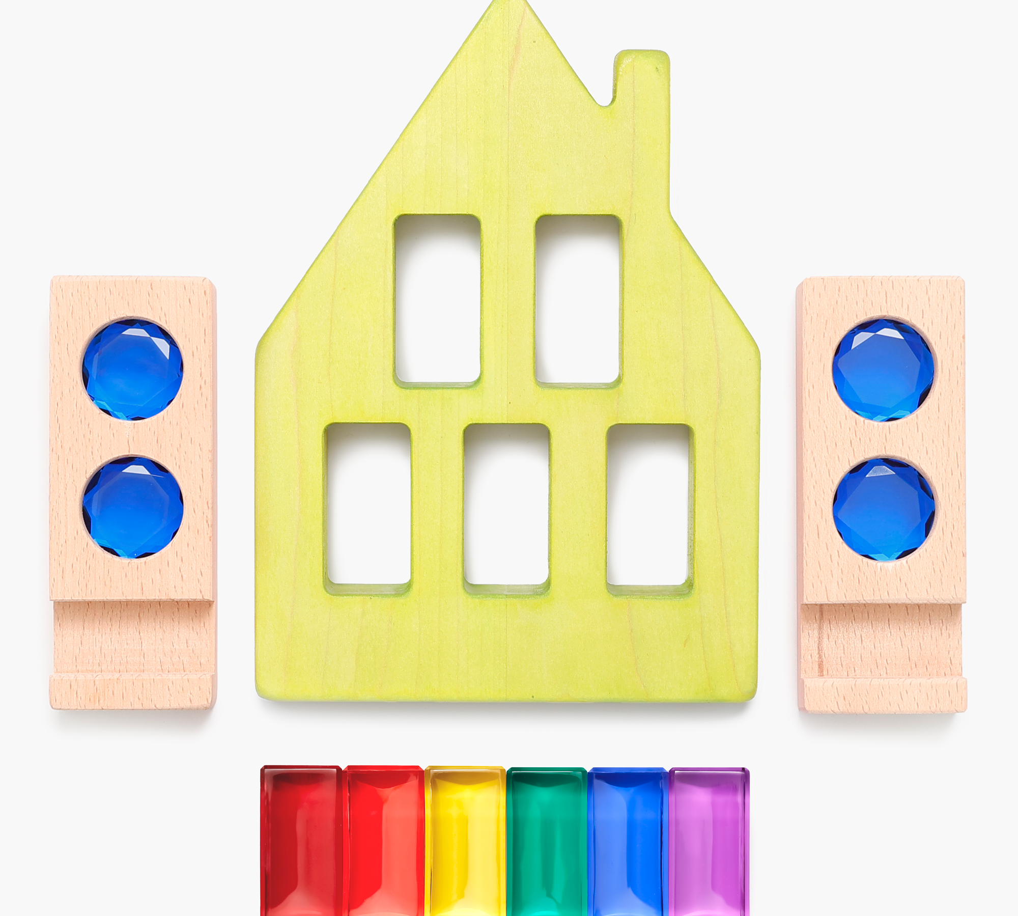Medium House Pastel Tinted Timber Bundle