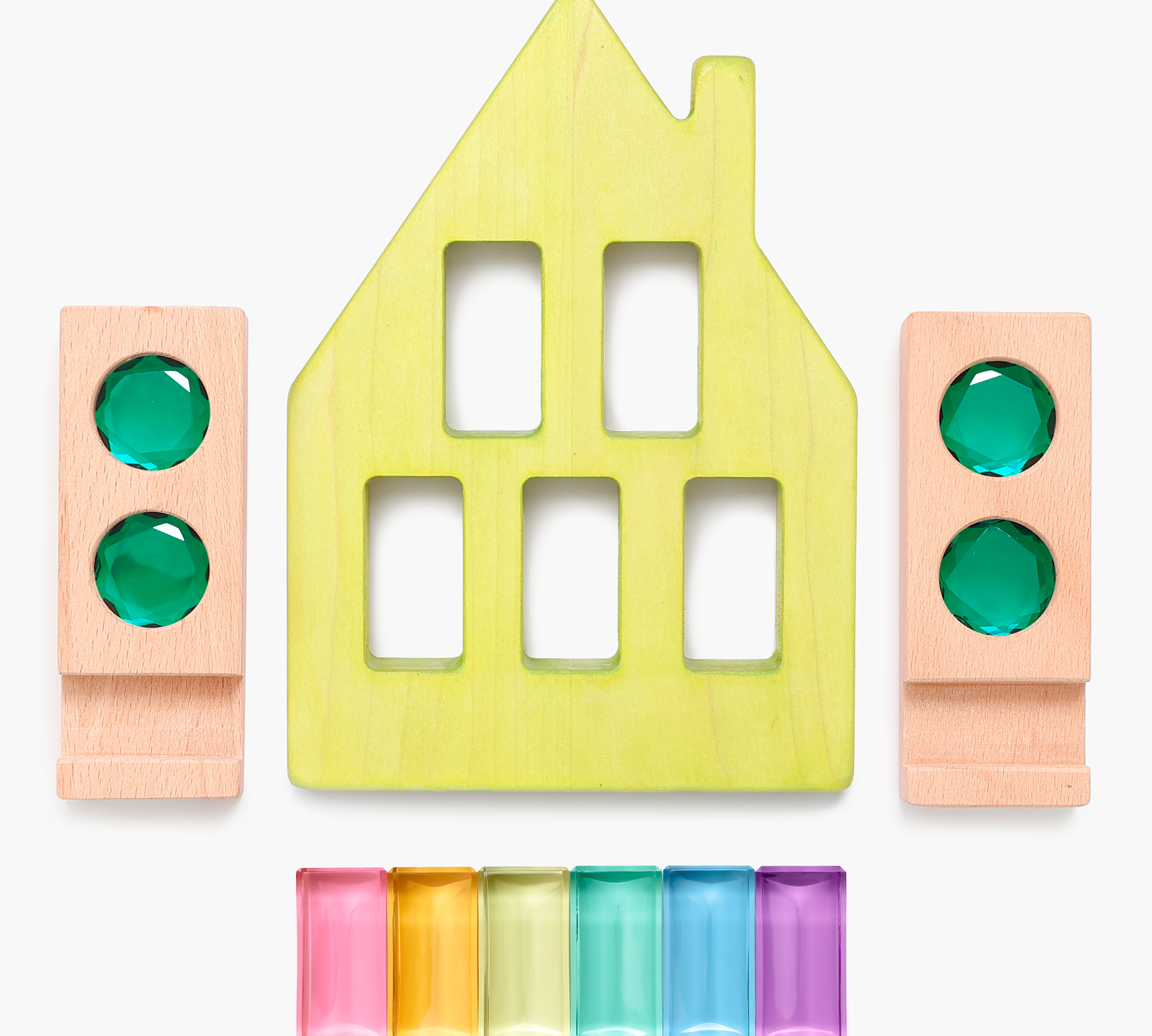Medium House Pastel Tinted Timber Bundle