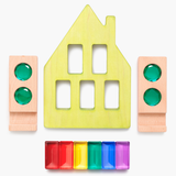 Medium House Pastel Tinted Timber Bundle
