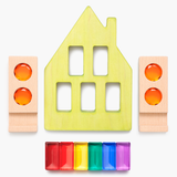 Medium House Pastel Tinted Timber Bundle
