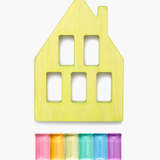 Medium House Pastel Tinted Timber Bundle