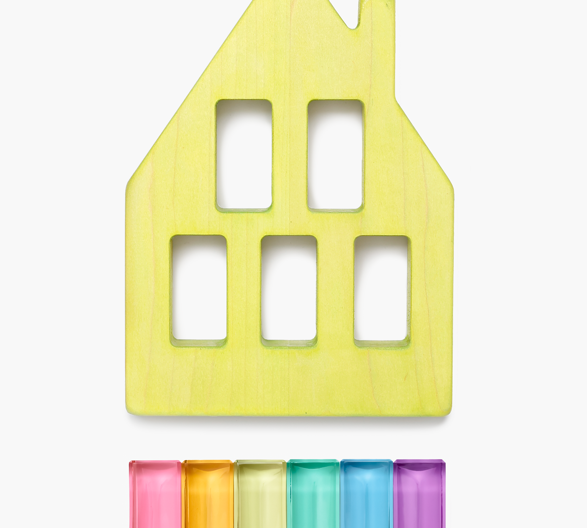 Medium House Pastel Tinted Timber Bundle