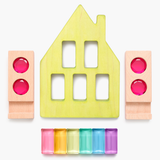 Medium House Pastel Tinted Timber Bundle
