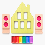 Medium House Pastel Tinted Timber Bundle