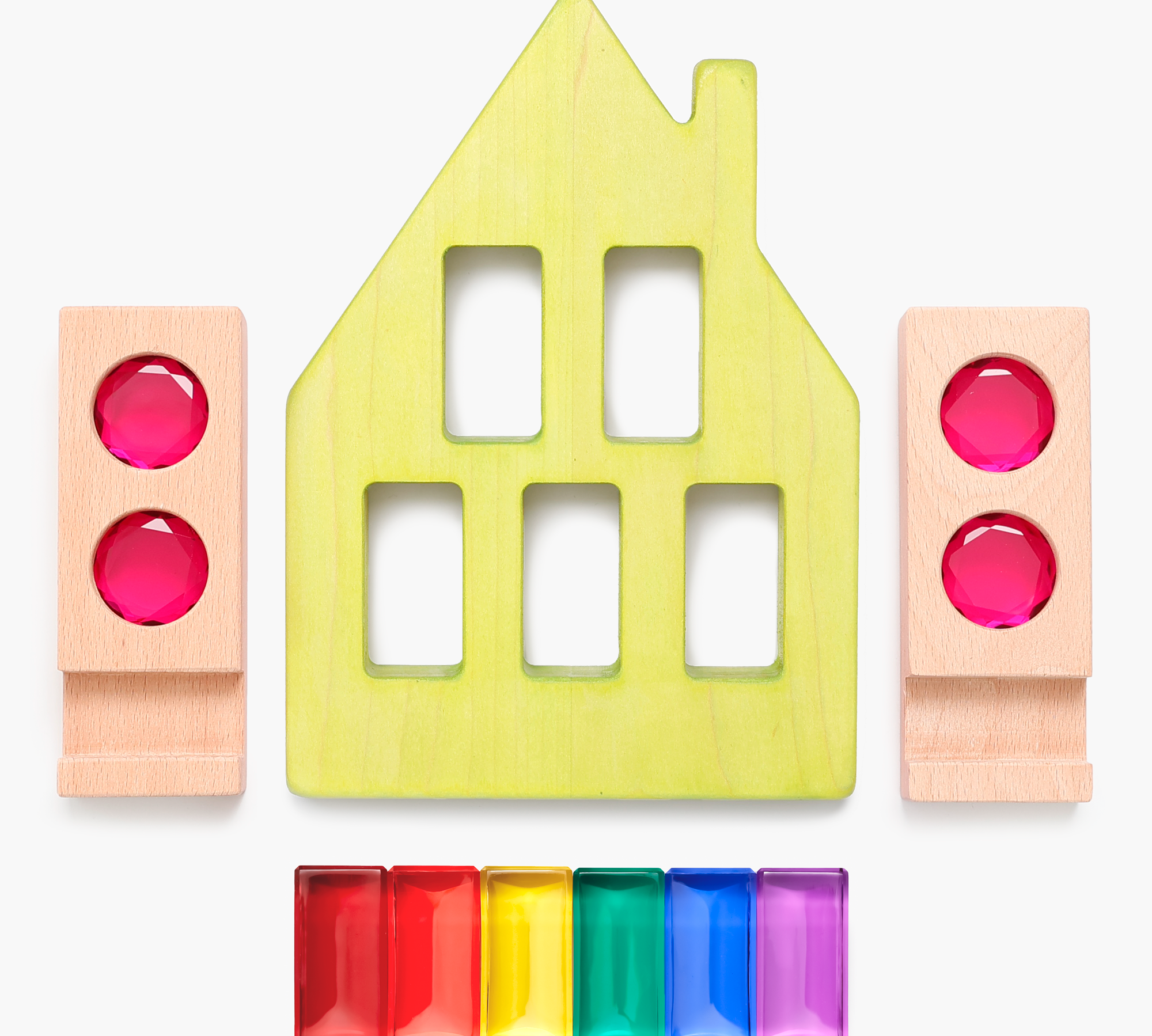 Medium House Pastel Tinted Timber Bundle