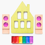 Medium House Pastel Tinted Timber Bundle