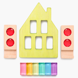 Medium House Pastel Tinted Timber Bundle