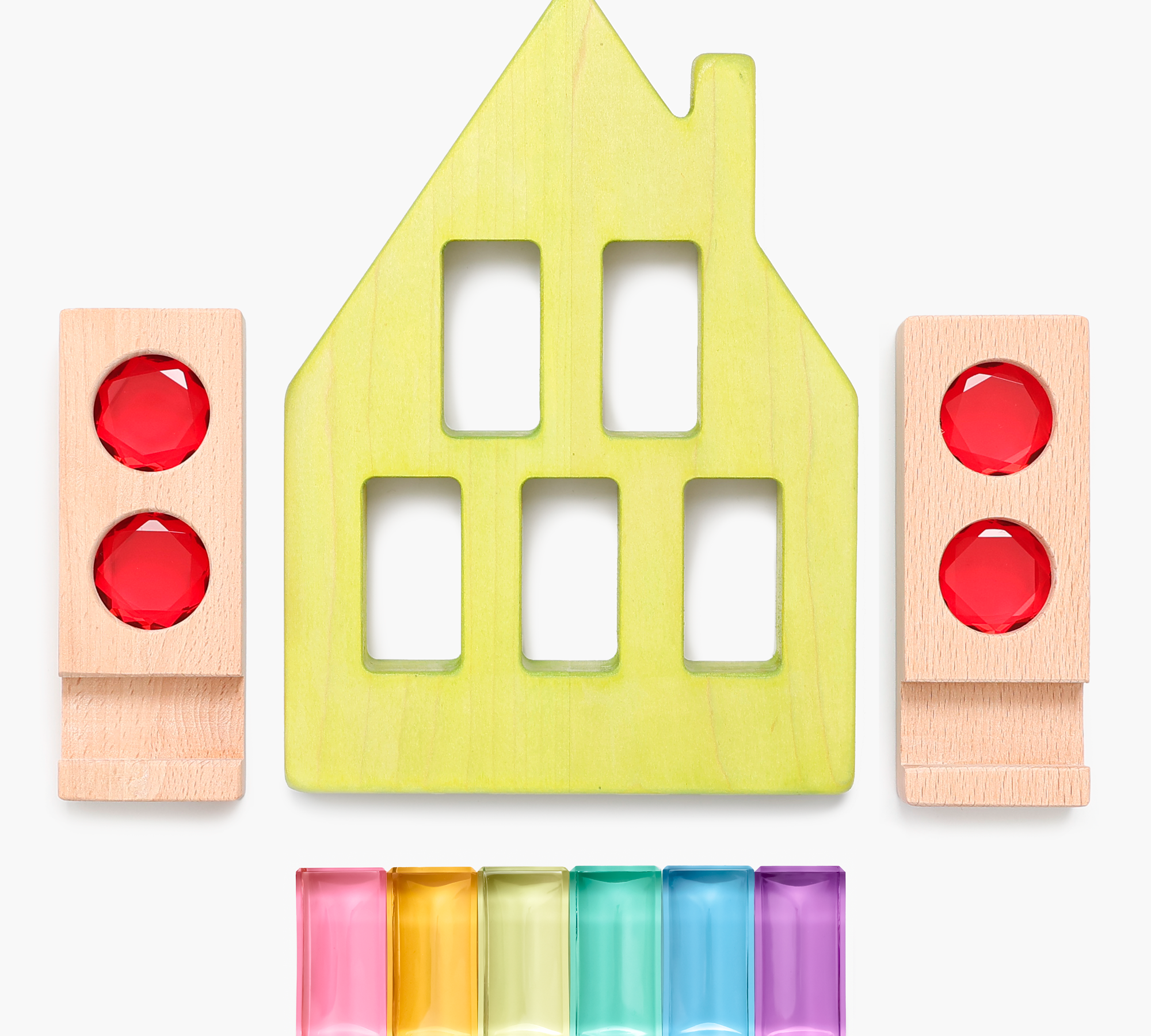 Medium House Pastel Tinted Timber Bundle