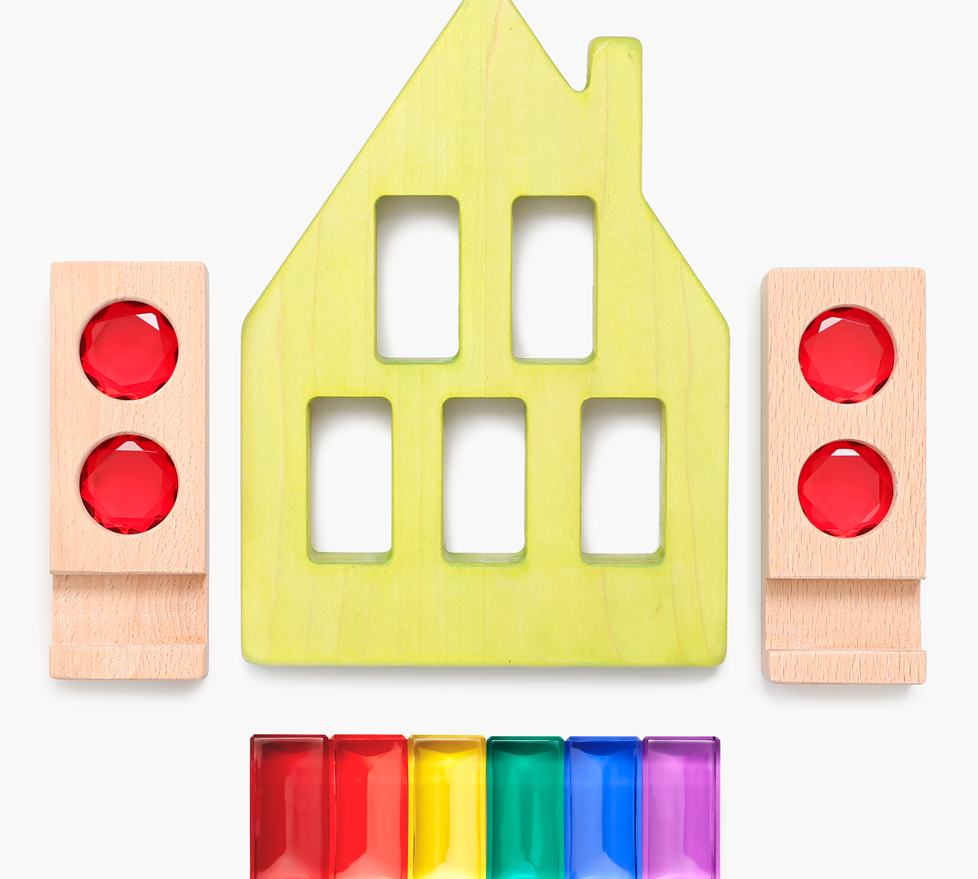Medium House Pastel Tinted Timber Bundle