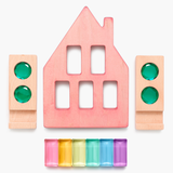 Medium House Pastel Tinted Timber Bundle
