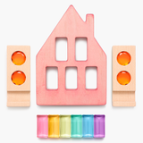 Medium House Pastel Tinted Timber Bundle