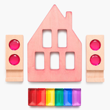 Medium House Pastel Tinted Timber Bundle