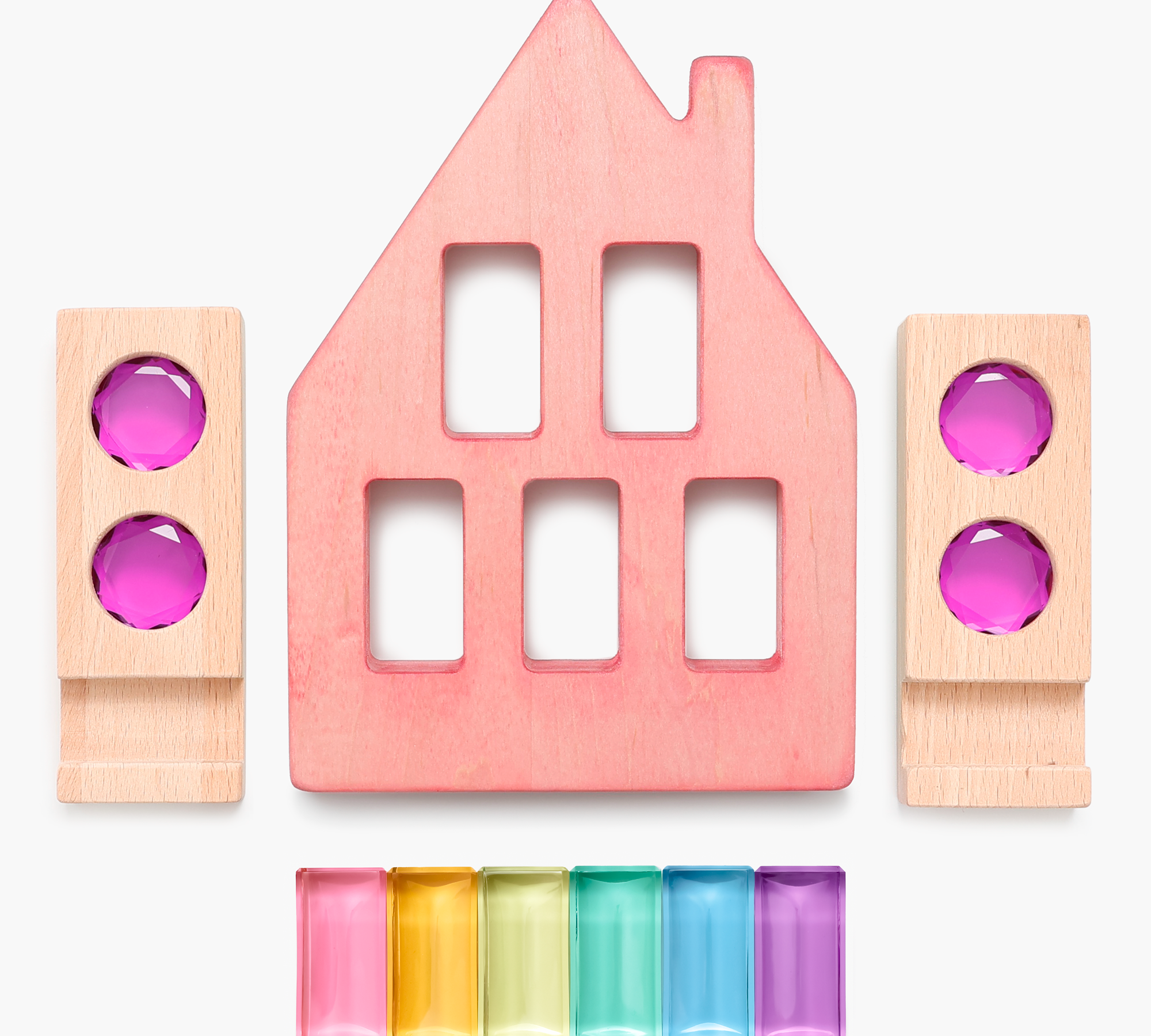 Medium House Pastel Tinted Timber Bundle