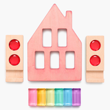 Medium House Pastel Tinted Timber Bundle