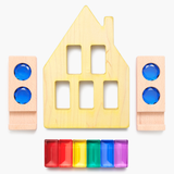 Medium Yellow House