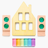 Medium House Pastel Tinted Timber Bundle