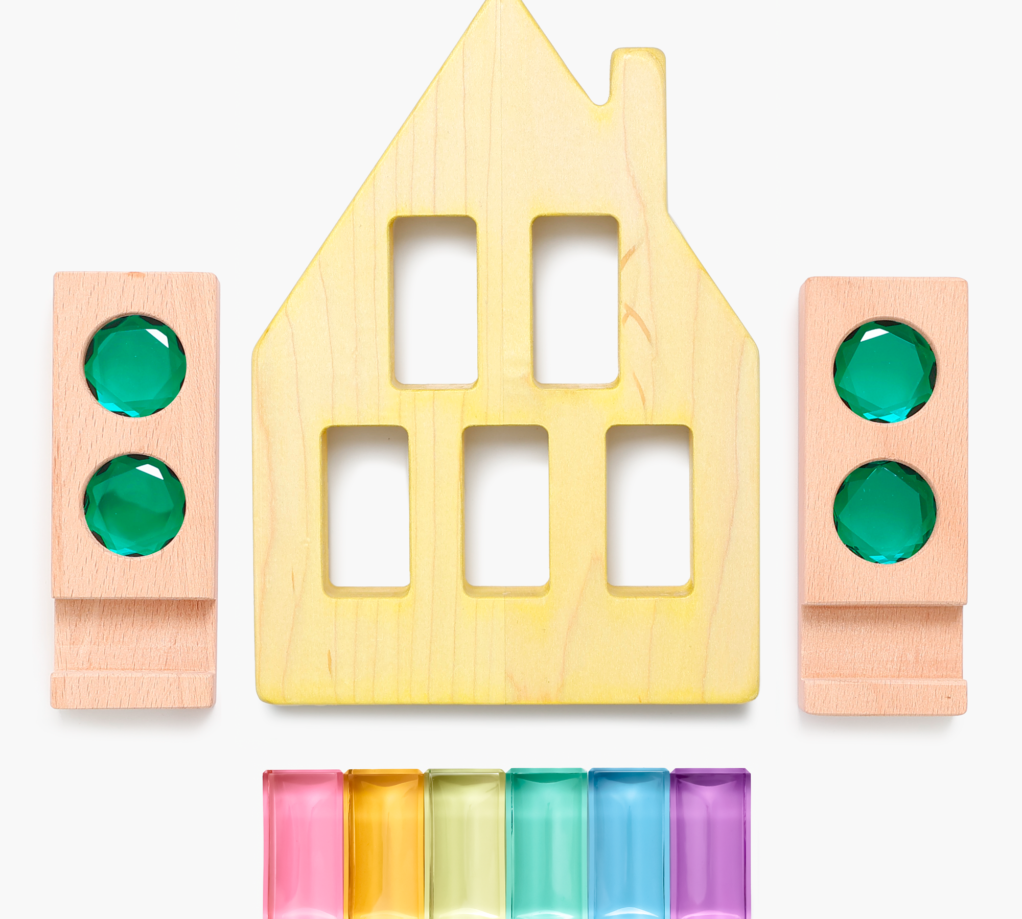 Medium House Pastel Tinted Timber Bundle
