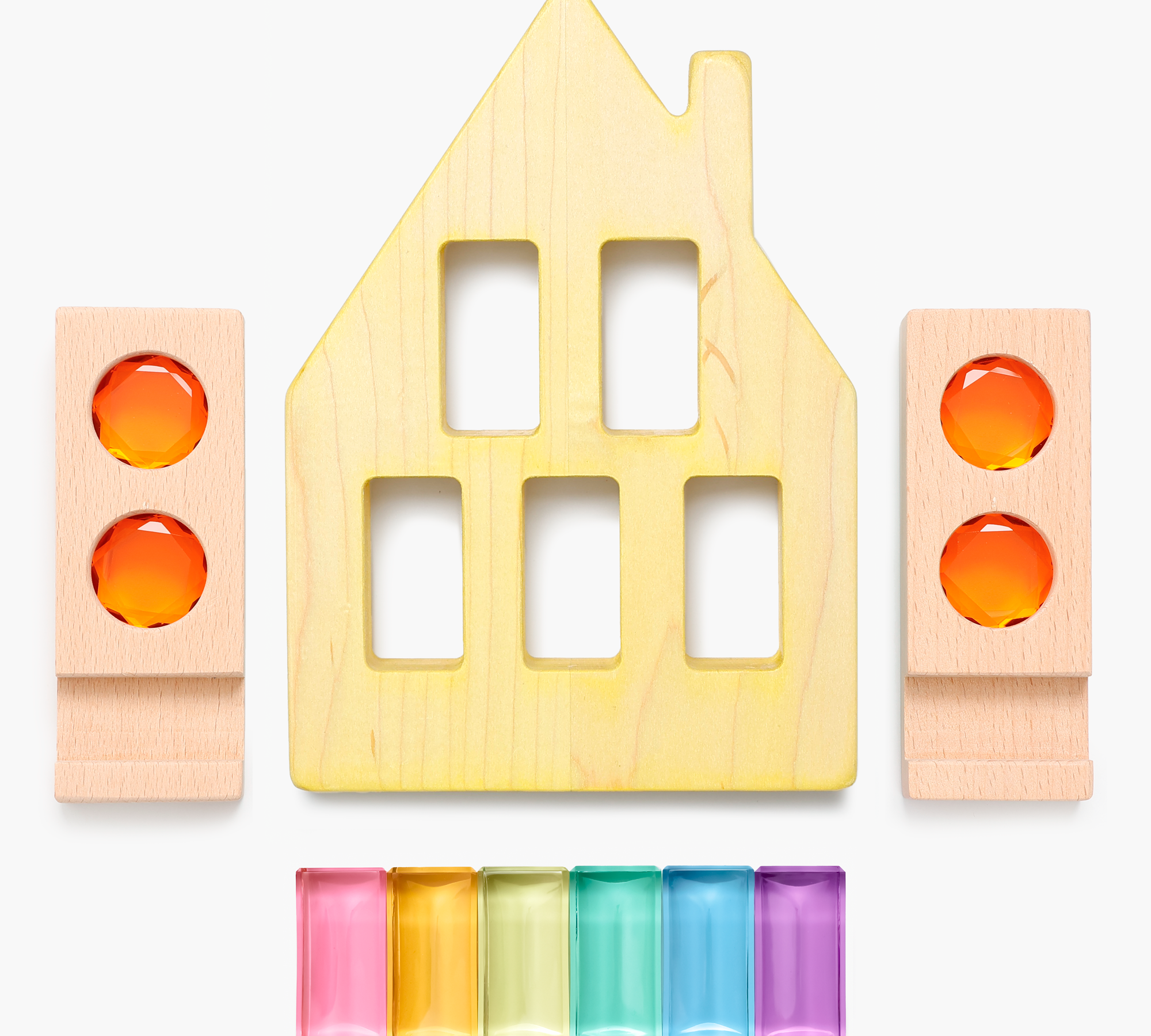 Medium House Pastel Tinted Timber Bundle