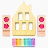 Medium House Pastel Tinted Timber Bundle