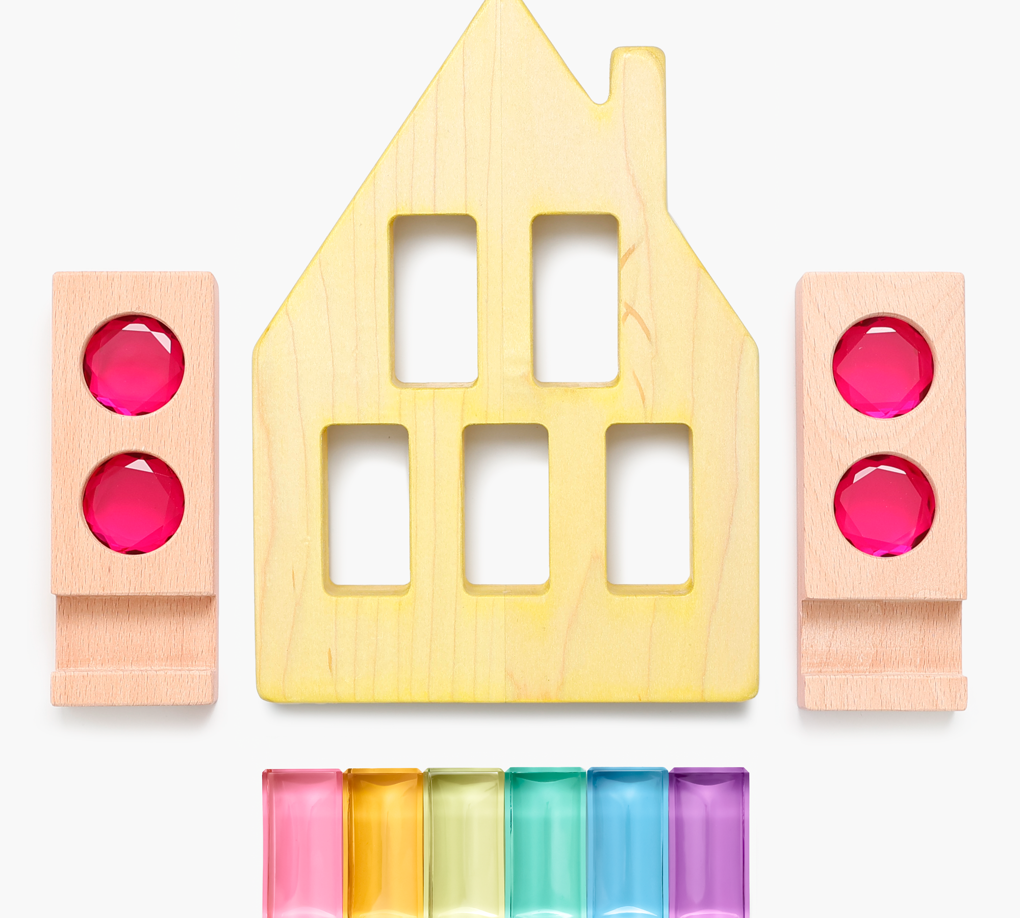 Medium House Pastel Tinted Timber Bundle