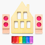 Medium House Pastel Tinted Timber Bundle