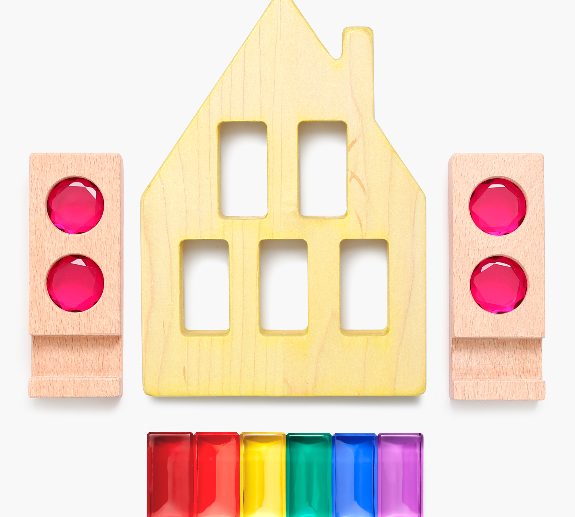 Medium House Pastel Tinted Timber Bundle