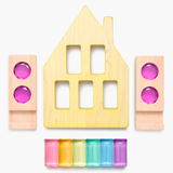 Medium House Pastel Tinted Timber Bundle