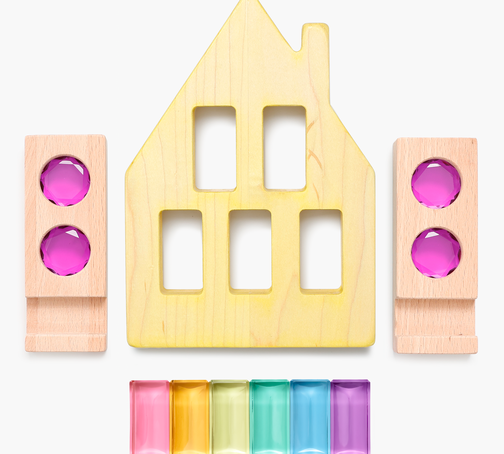 Medium House Pastel Tinted Timber Bundle