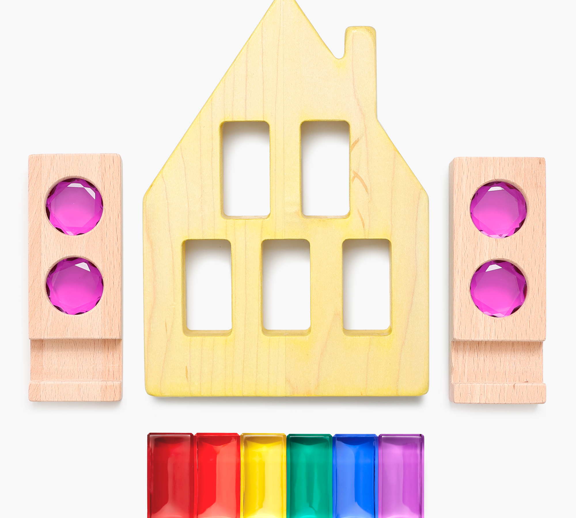 Medium House Pastel Tinted Timber Bundle