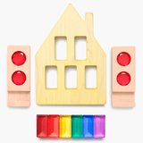 Medium Yellow House