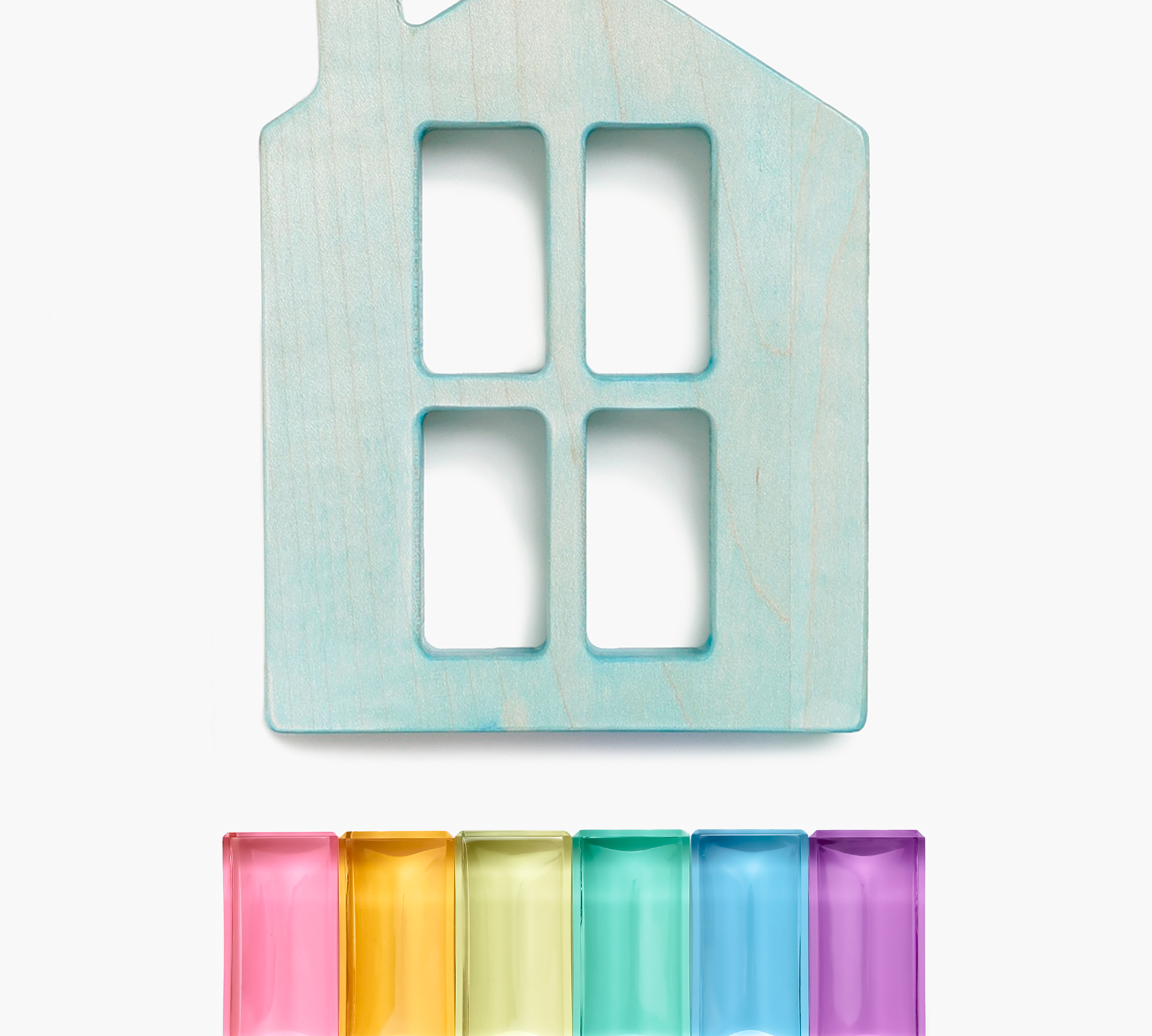 Small House Pastel Tinted Timber Bundle