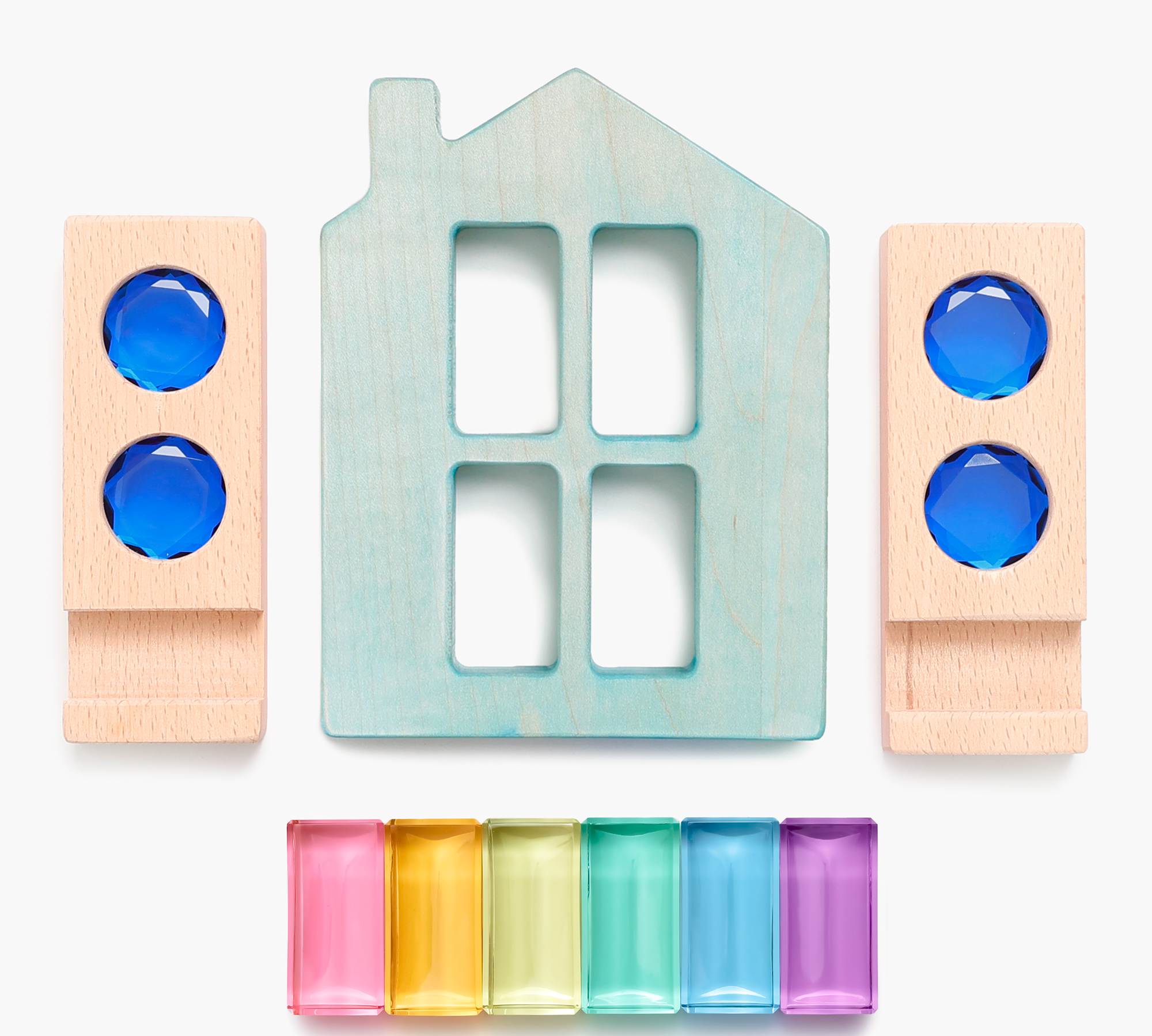 Small House Pastel Tinted Timber Bundle