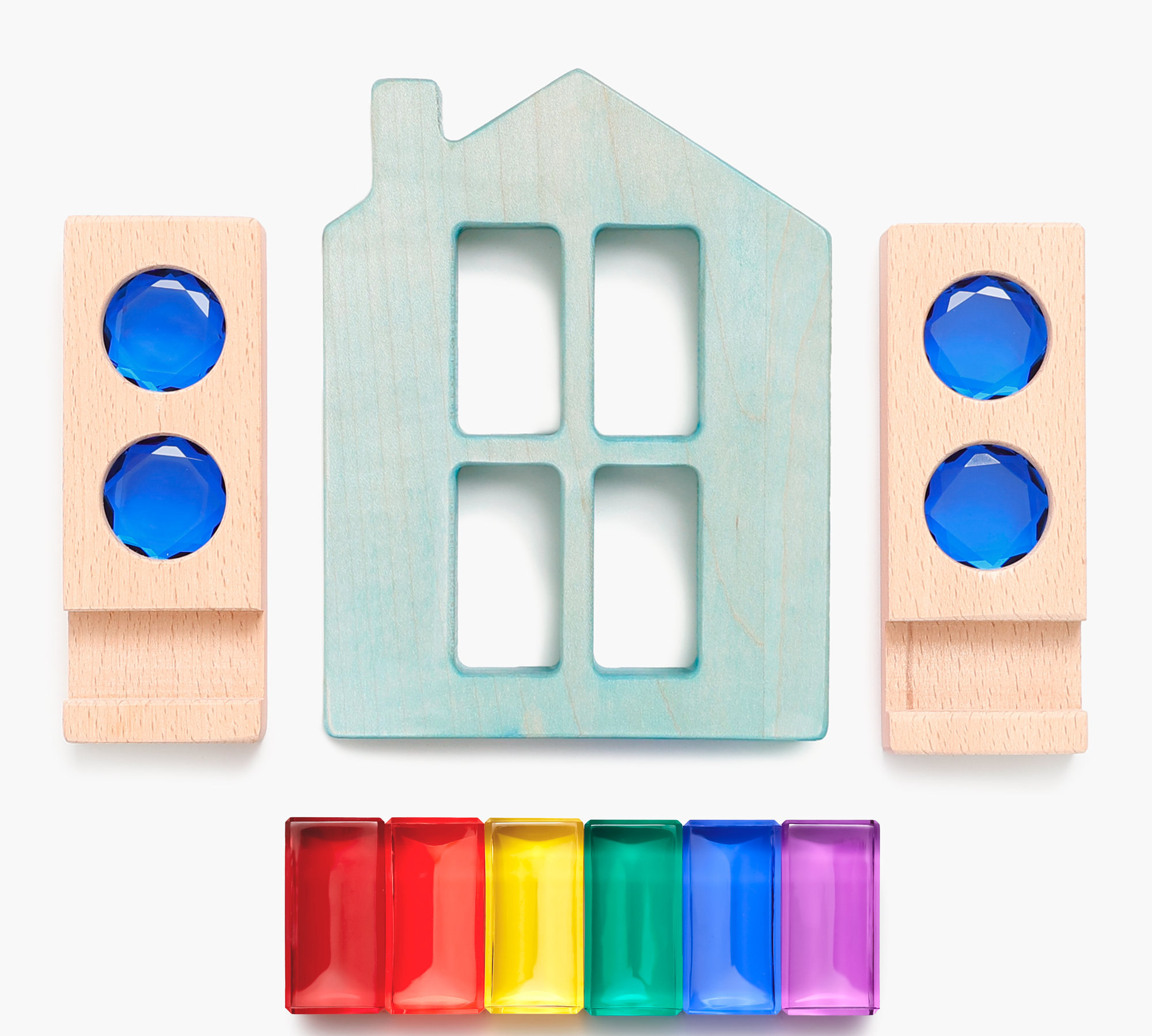 Small House Pastel Tinted Timber Bundle
