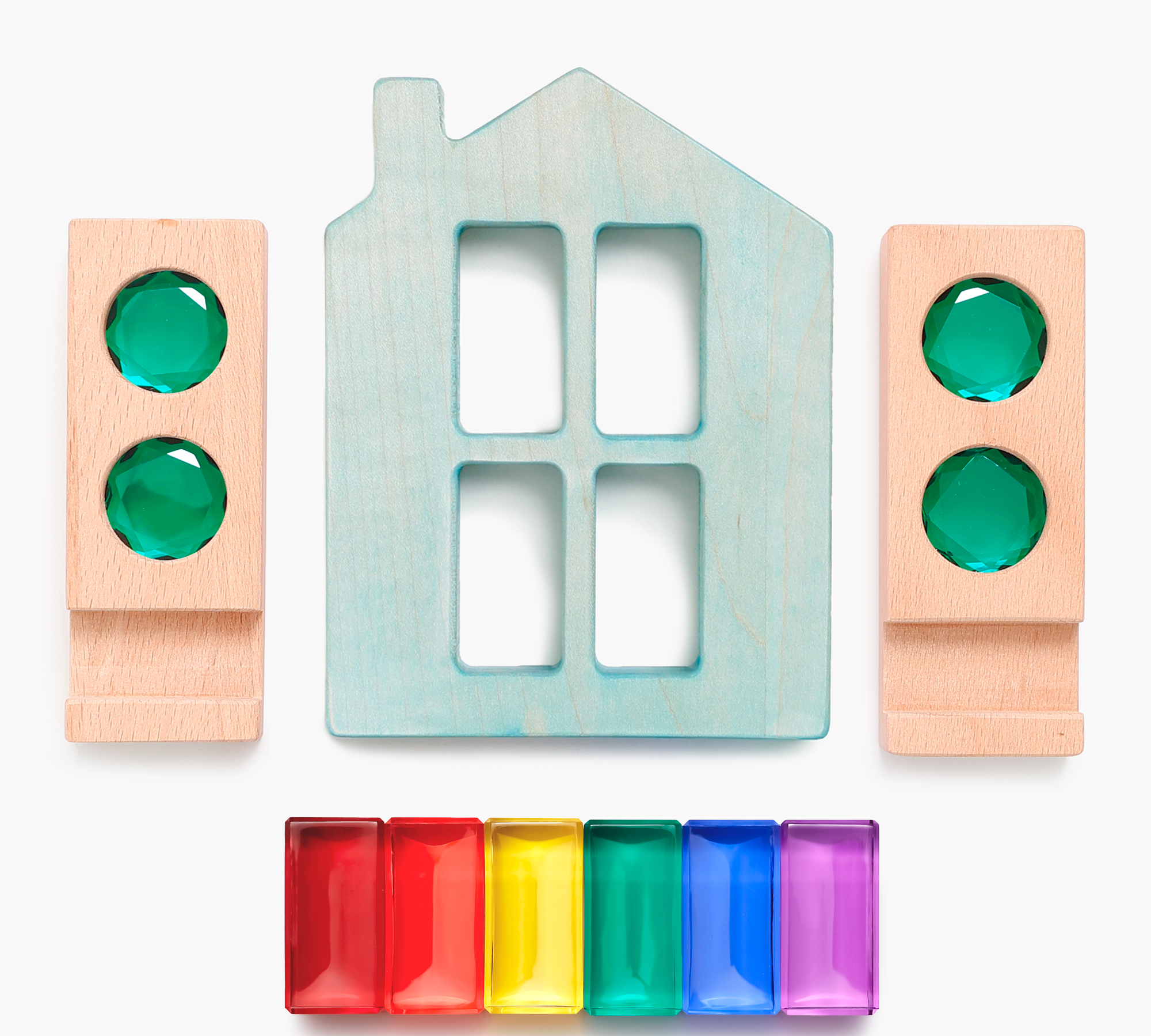 Small House Pastel Tinted Timber Bundle