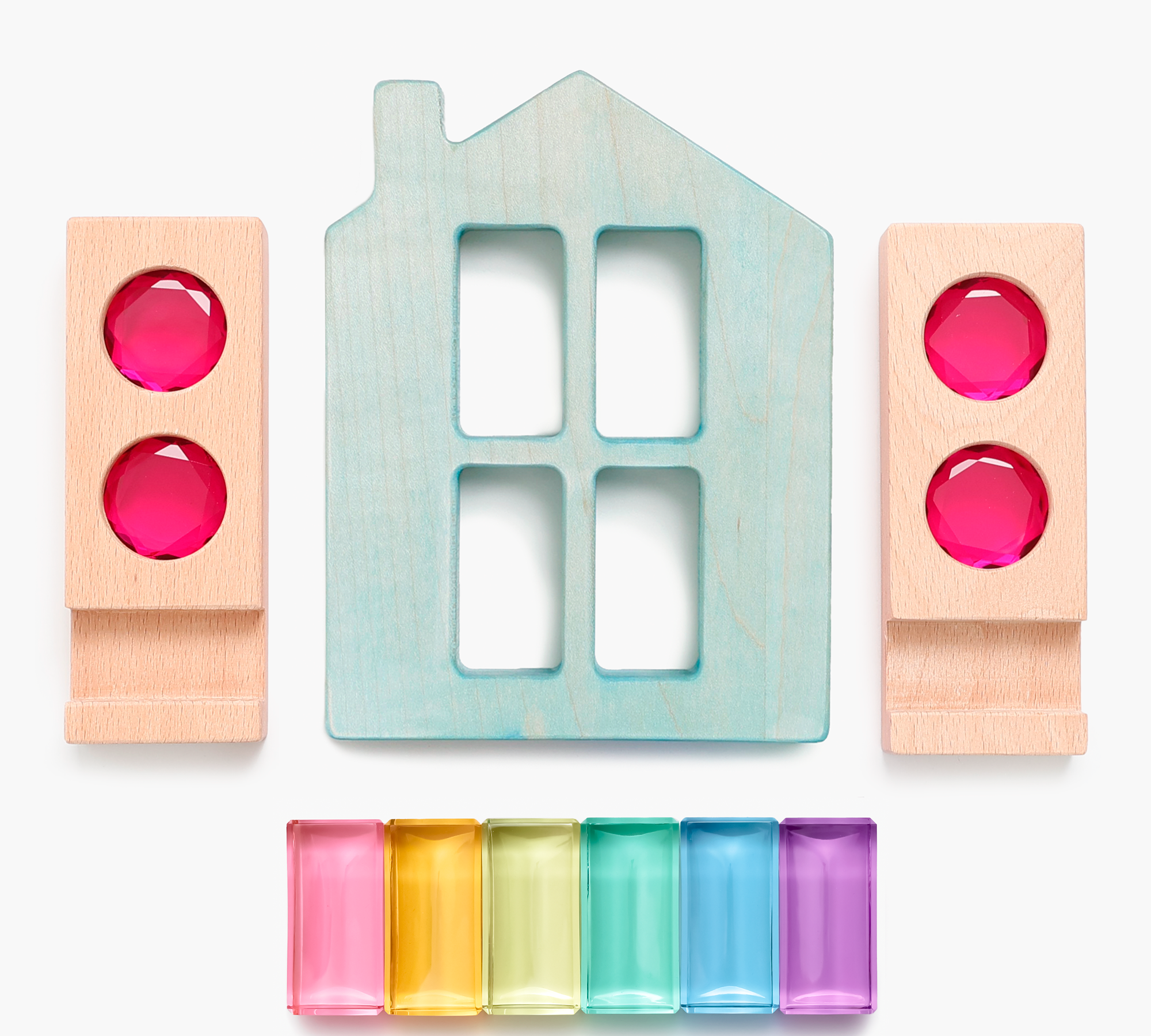 Small House Pastel Tinted Timber Bundle