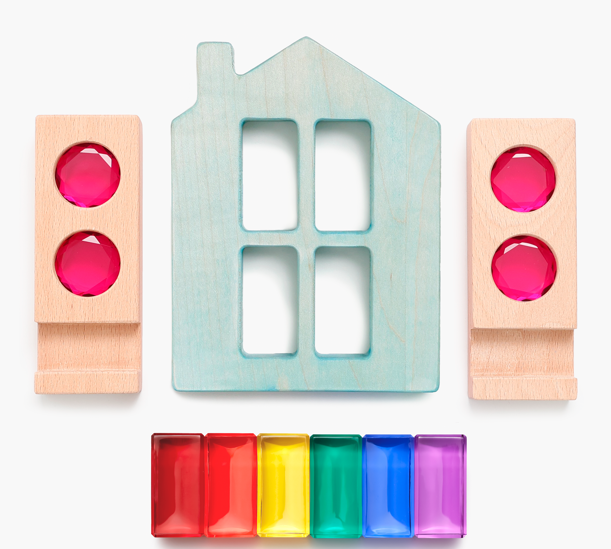 Small House Pastel Tinted Timber Bundle